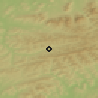 Shaded relief of the 50 km around Nový Hrozenkov, drawn from the GMTED2010 grid