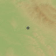 Shaded relief of the 50 km around Rychnov nad Kněžnou, drawn from the GMTED2010 grid