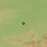 Shaded relief of the 50 km around Stará Ves nad Ondřejnicí, drawn from the GMTED2010 grid