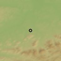 Shaded relief of the 50 km around Staříč, drawn from the GMTED2010 grid