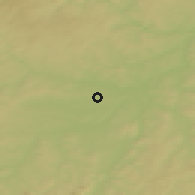 Shaded relief of the 50 km around Vejprnice, drawn from the GMTED2010 grid