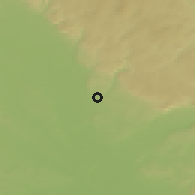 Shaded relief of the 50 km around Velká Bystřice, drawn from the GMTED2010 grid
