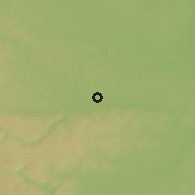 Shaded relief of the 50 km around Velké Hoštice, drawn from the GMTED2010 grid