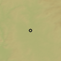 Shaded relief of the 50 km around Veselí nad Lužnicí, drawn from the GMTED2010 grid