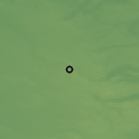 Shaded relief of the 47 km around Engesvang, drawn from the GMTED2010 grid