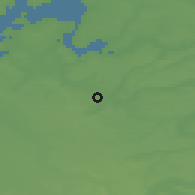 Shaded relief of the 47 km around Hald Ege, drawn from the GMTED2010 grid