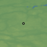 Shaded relief of the 47 km around Hammel, drawn from the GMTED2010 grid