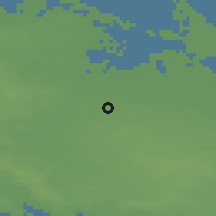 Shaded relief of the 47 km around Højby, drawn from the GMTED2010 grid