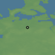 Shaded relief of the 47 km around Knabstrup, drawn from the GMTED2010 grid