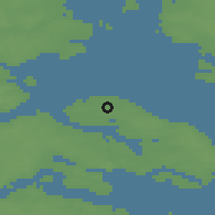 Shaded relief of the 47 km around Nordborg, drawn from the GMTED2010 grid