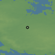 Shaded relief of the 47 km around Nørre Lyndelse, drawn from the GMTED2010 grid