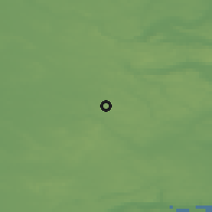 Shaded relief of the 47 km around Nørre Snede, drawn from the GMTED2010 grid