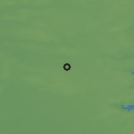 Shaded relief of the 47 km around Bevtoft, drawn from the GMTED2010 grid