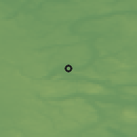 Shaded relief of the 47 km around Silkeborg, drawn from the GMTED2010 grid