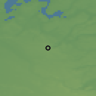 Shaded relief of the 47 km around Skelhøje, drawn from the GMTED2010 grid