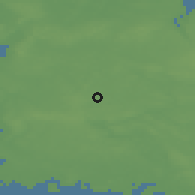 Shaded relief of the 47 km around Sorø, drawn from the GMTED2010 grid