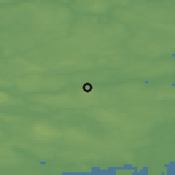 Shaded relief of the 47 km around Stjær, drawn from the GMTED2010 grid