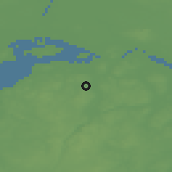 Shaded relief of the 47 km around Svenstrup, drawn from the GMTED2010 grid