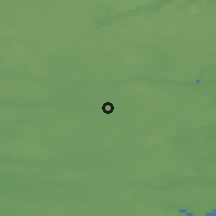 Shaded relief of the 47 km around Vamdrup, drawn from the GMTED2010 grid