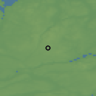Shaded relief of the 47 km around Vebbestrup, drawn from the GMTED2010 grid