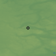 Shaded relief of the 47 km around Virklund, drawn from the GMTED2010 grid