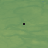 Shaded relief of the 47 km around Voel, drawn from the GMTED2010 grid