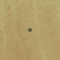 Shaded relief of the 60 km around Quimbele, drawn from the GMTED2010 grid