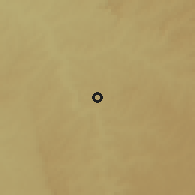 Shaded relief of the 60 km around Cafunfo, drawn from the GMTED2010 grid