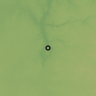 Shaded relief of the 58 km around Aswan, drawn from the GMTED2010 grid