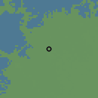 Shaded relief of the 56 km around Desuk, drawn from the GMTED2010 grid