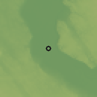 Shaded relief of the 57 km around El Qoseyia, drawn from the GMTED2010 grid