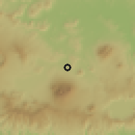 Shaded relief of the 59 km around Quezaltepeque, drawn from the GMTED2010 grid