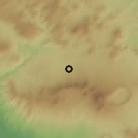 Shaded relief of the 59 km around Atiquizaya, drawn from the GMTED2010 grid