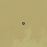 Shaded relief of the 60 km around Aconibe, drawn from the GMTED2010 grid