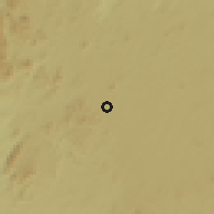 Shaded relief of the 60 km around Evinayong, drawn from the GMTED2010 grid