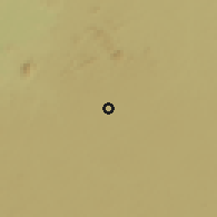 Shaded relief of the 60 km around Mengomeyen, drawn from the GMTED2010 grid