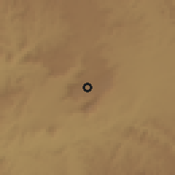Shaded relief of the 59 km around Āddī Kwala, drawn from the GMTED2010 grid