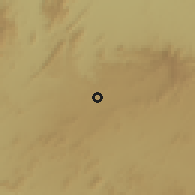 Shaded relief of the 59 km around Barentu, drawn from the GMTED2010 grid