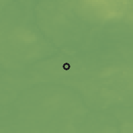 Shaded relief of the 46 km around Kaagjärve, drawn from the GMTED2010 grid