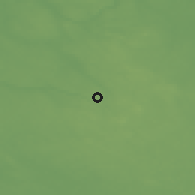 Shaded relief of the 46 km around Karksi, drawn from the GMTED2010 grid
