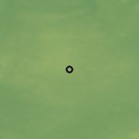 Shaded relief of the 46 km around Karste, drawn from the GMTED2010 grid