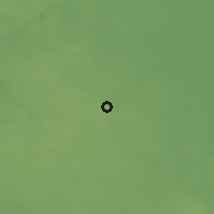 Shaded relief of the 46 km around Kärstna, drawn from the GMTED2010 grid