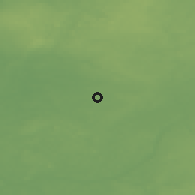 Shaded relief of the 46 km around Antsla, drawn from the GMTED2010 grid