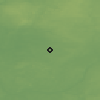 Shaded relief of the 46 km around Lusti, drawn from the GMTED2010 grid