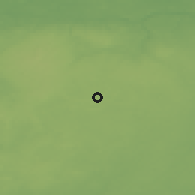 Shaded relief of the 46 km around Misso, drawn from the GMTED2010 grid