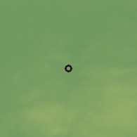 Shaded relief of the 46 km around Elva, drawn from the GMTED2010 grid