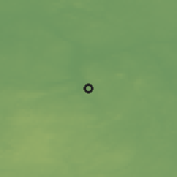 Shaded relief of the 46 km around Rebase, drawn from the GMTED2010 grid