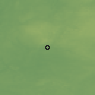 Shaded relief of the 46 km around Restu, drawn from the GMTED2010 grid