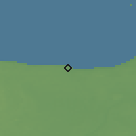 Shaded relief of the 46 km around Sillamäe, drawn from the GMTED2010 grid