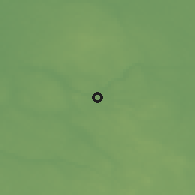 Shaded relief of the 46 km around Sinialliku, drawn from the GMTED2010 grid